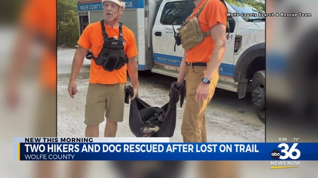 Hikers, Dog Rescued From Red River Gorge