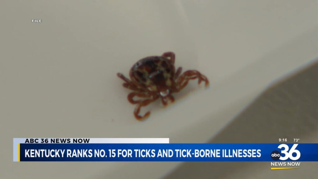 Kentucky Ranks No. 15 For Ticks And Tick Borne Illnesses
