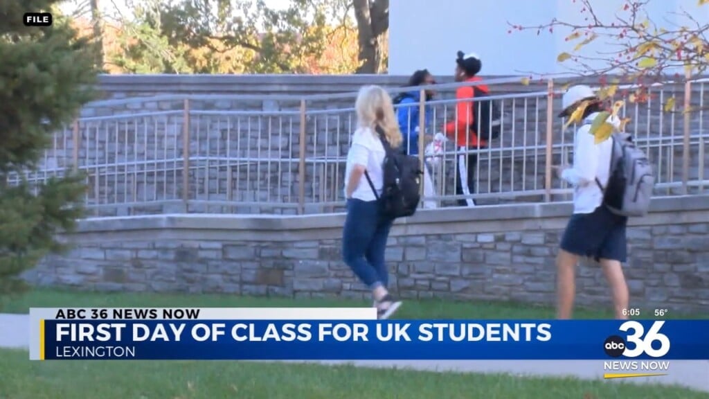First Day Of Class For U.k. Students