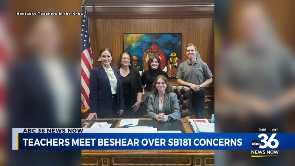 Teachers Meet With Gov. Beshear Over Sb181 Concerns