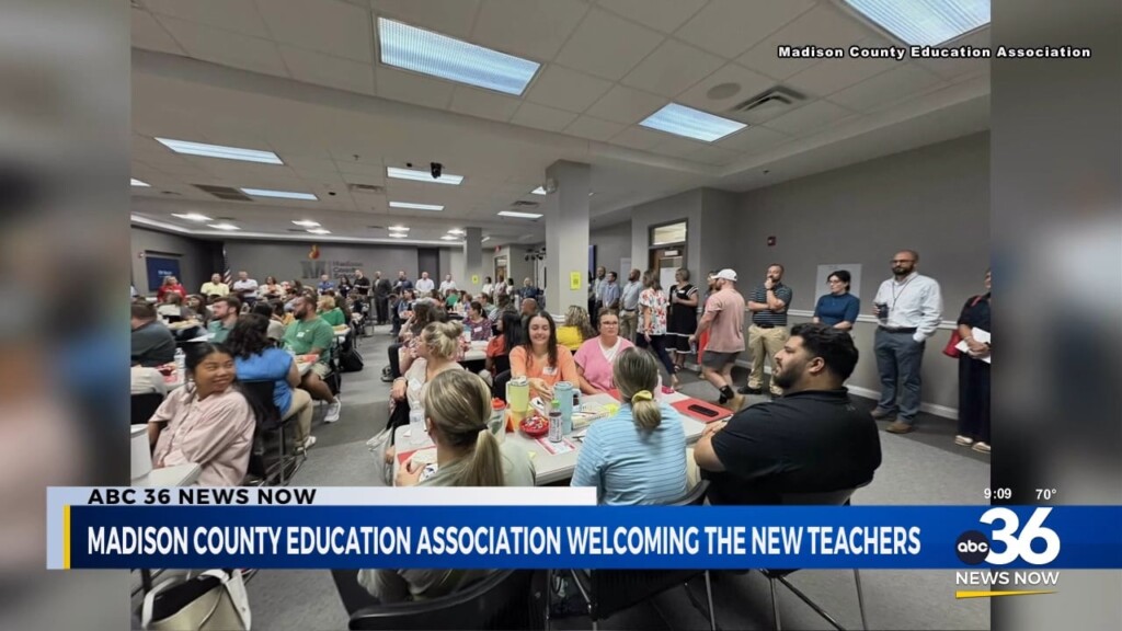 Madison County Education Association Welcoming The New Teachers