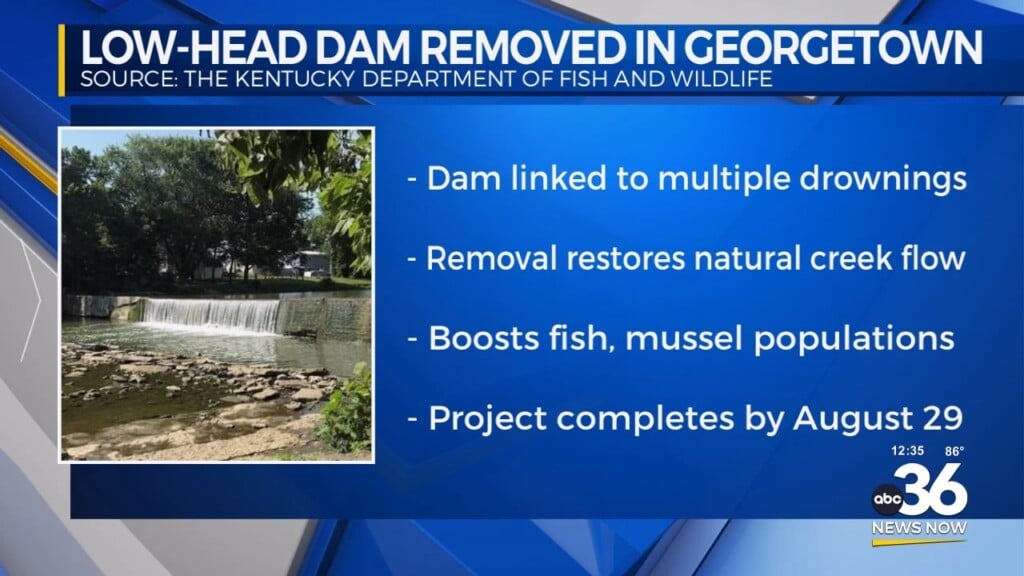 Kentucky Fish And Wildlife At Work On Environmental Project