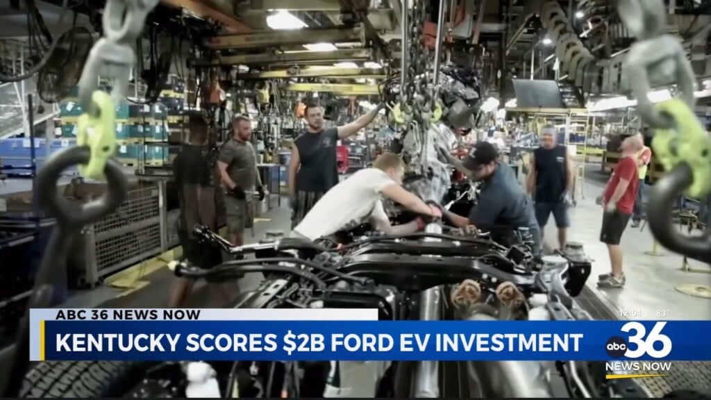 Kentucky Scores $2b Ford Ev Investment