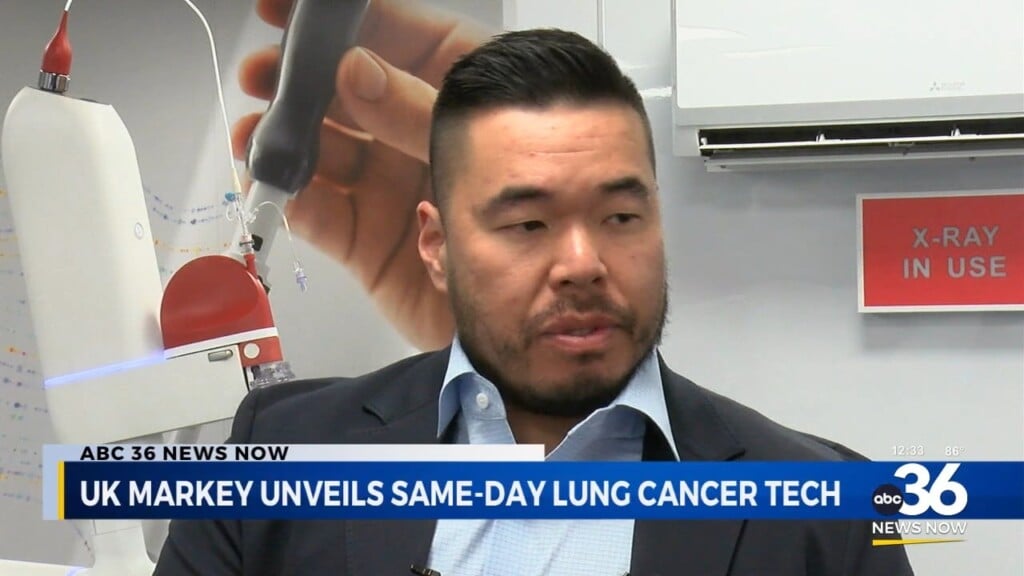 U.k. Markey Cancer Center Unveils Same Day Lung Cancer Technology