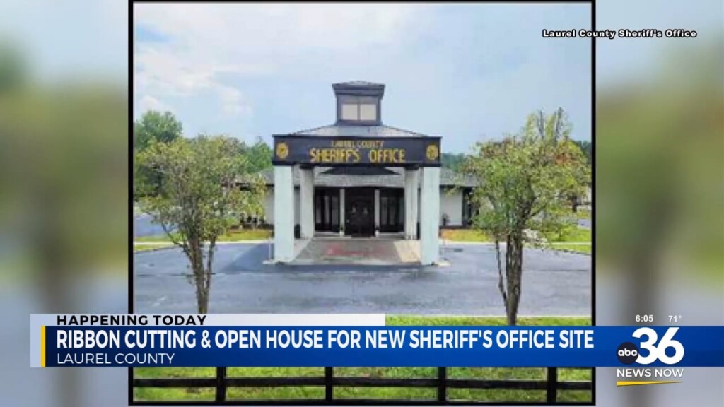 Laurel County Celebrates New Sheriff's Office