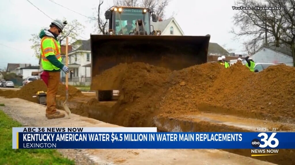 Kentucky American Water Replacing Water Mains