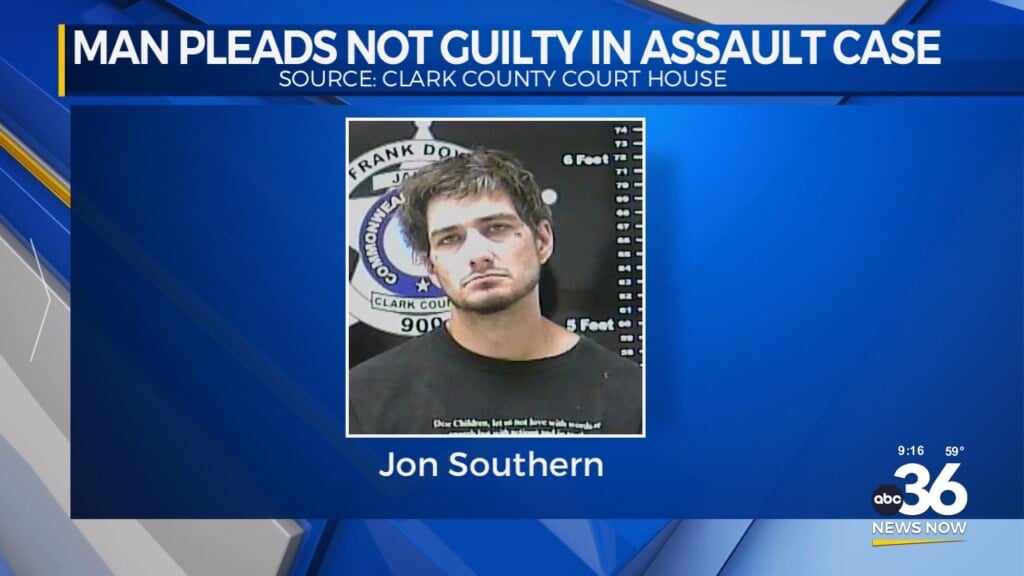 Clark County Man Pleads Not Guilty In Assault Case