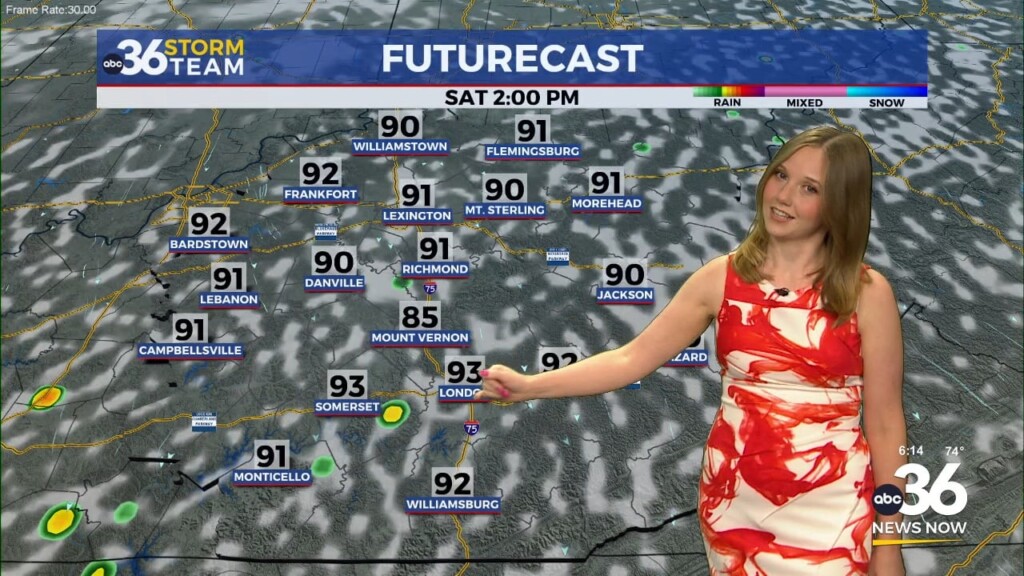 Summer Like Conditions Prevail For Weekend