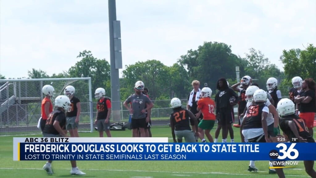 Abc 36 Blitz: Frederick Douglass Looks To Get Back To State Title Game