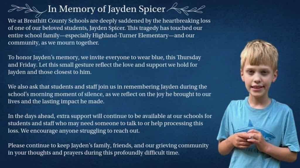 Highland Turner Elementary Mourns Loss Of Student Jayden Spicer