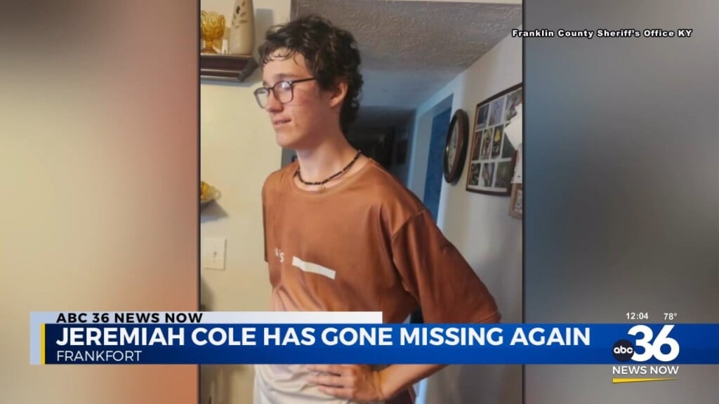 Frankfort Teen Jeremiah Cole Is Missing Again