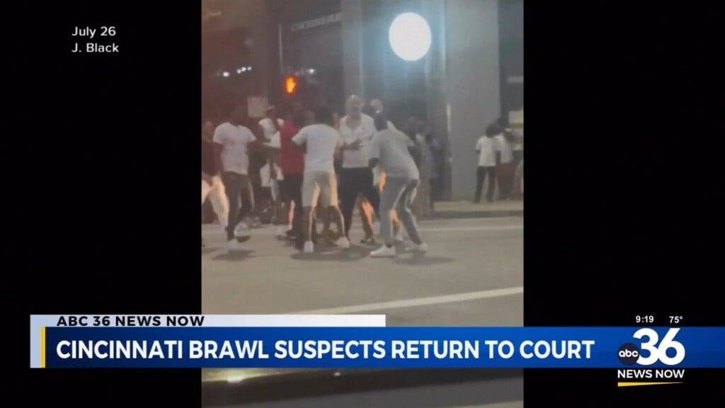 Cincinnati Brawl Suspects Return To Court
