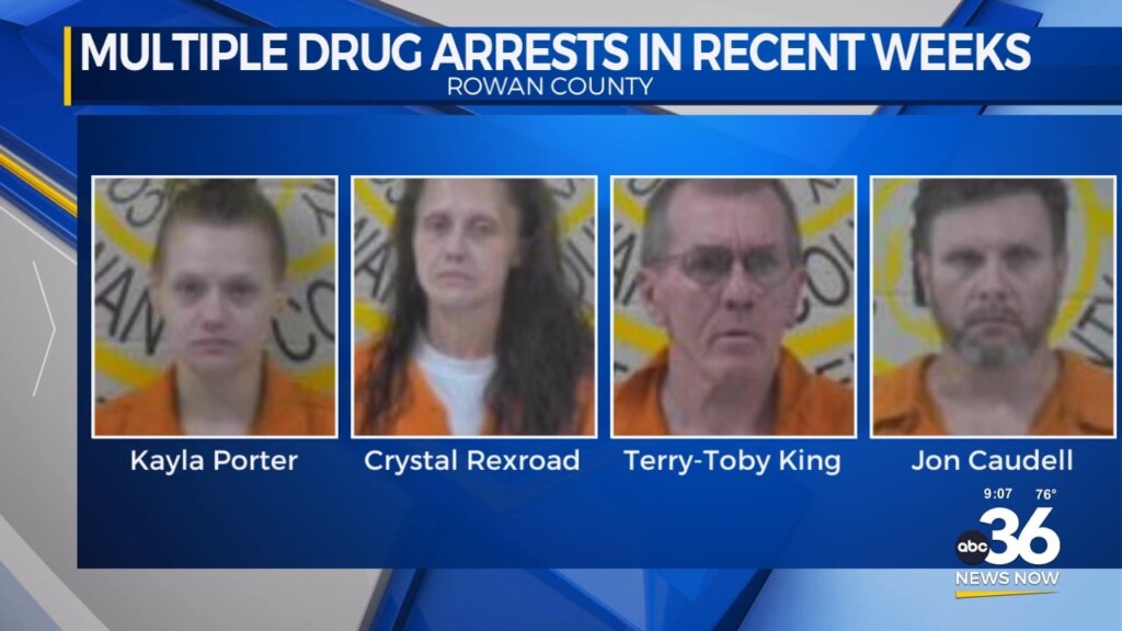 Multiple Drug Arrests In Recent Weeks In Rowan County