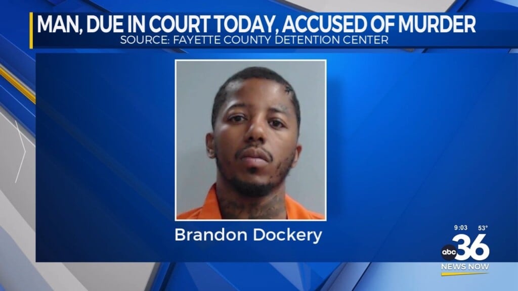 Man Accused Of Murder Is Due In Court Today