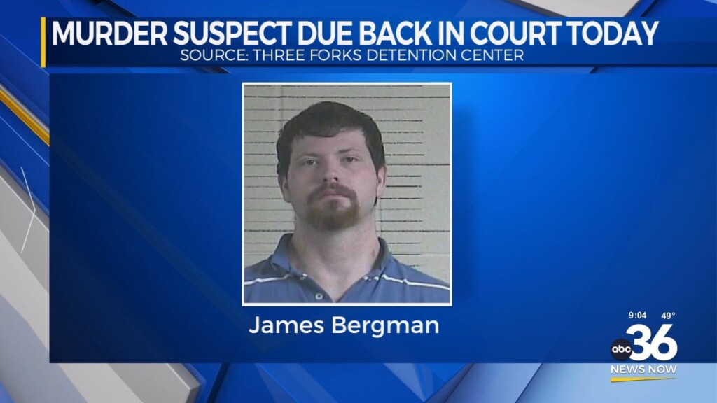 A Jackson County Murder Suspect Due Back In Court