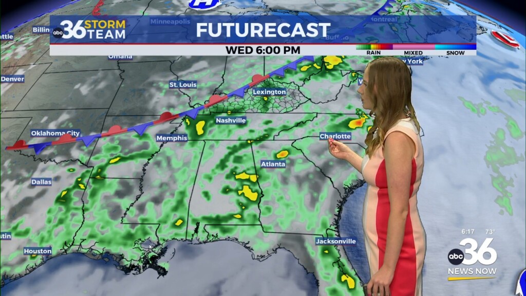 Soggy Afternoon Ahead With Rain Chances Through End Of Week