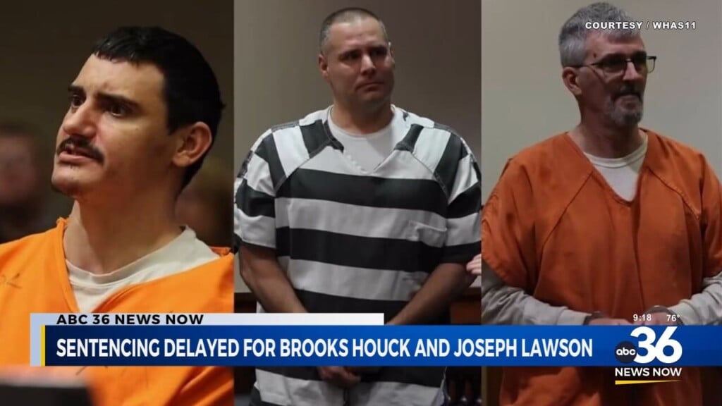 Sentencing Delayed For Brooks Houck And Joseph Lawson