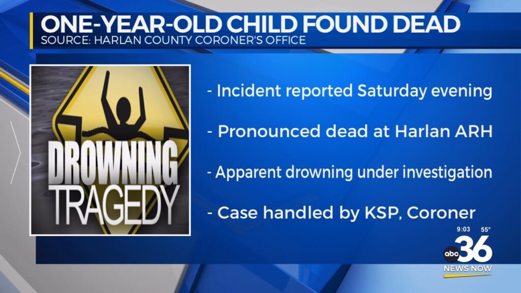 One Year Old Child Found Dead In An Apparent Drowning