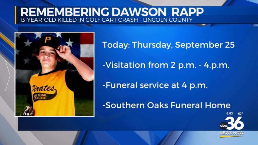 Visitation, Funeral Arrangements For 13 Year Old Killed In Golf Cart Crash