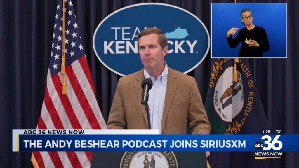 The Andy Beshear Podcast Joins Siriusxm