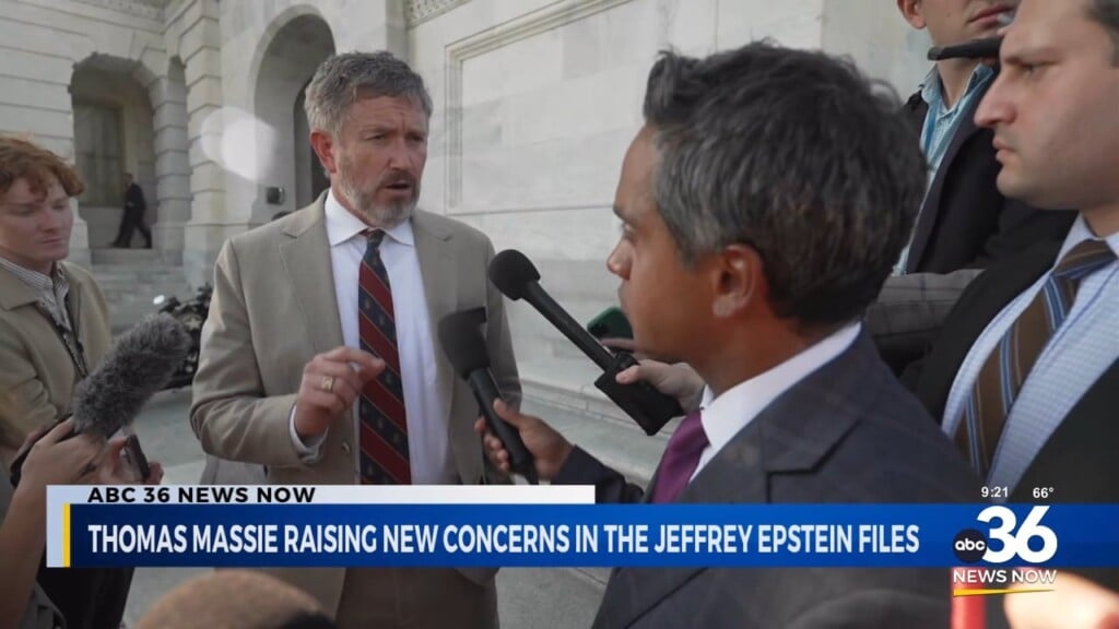 Thomas Massie Raising New Concerns In The Jeffrey Epstein Files