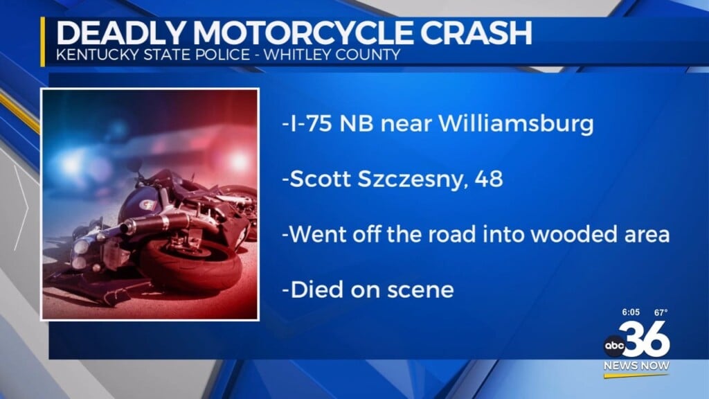 Man Dies In Motorcycle Crash