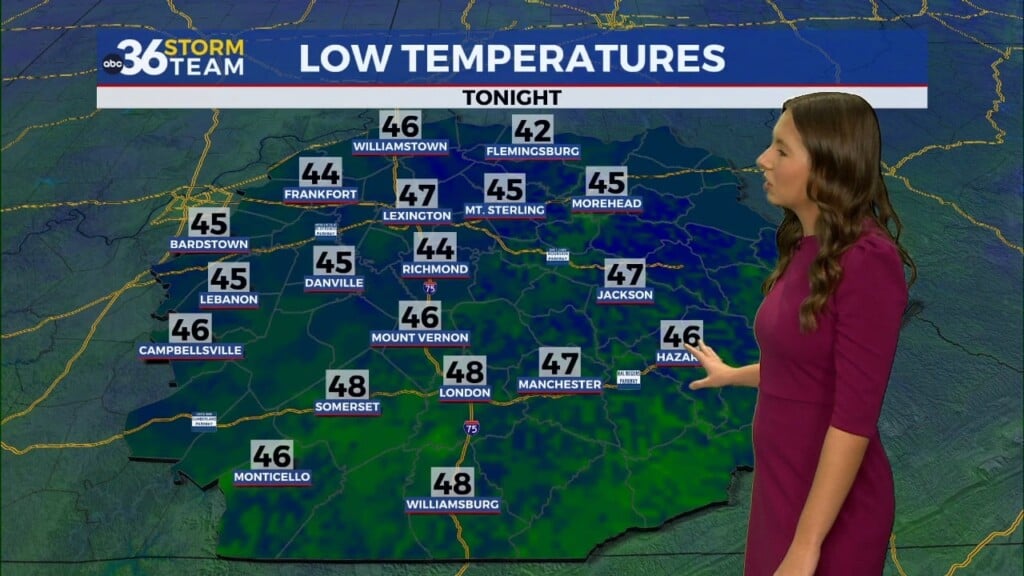 Sunny Skies And Comfortable Days Ahead For Central Kentucky