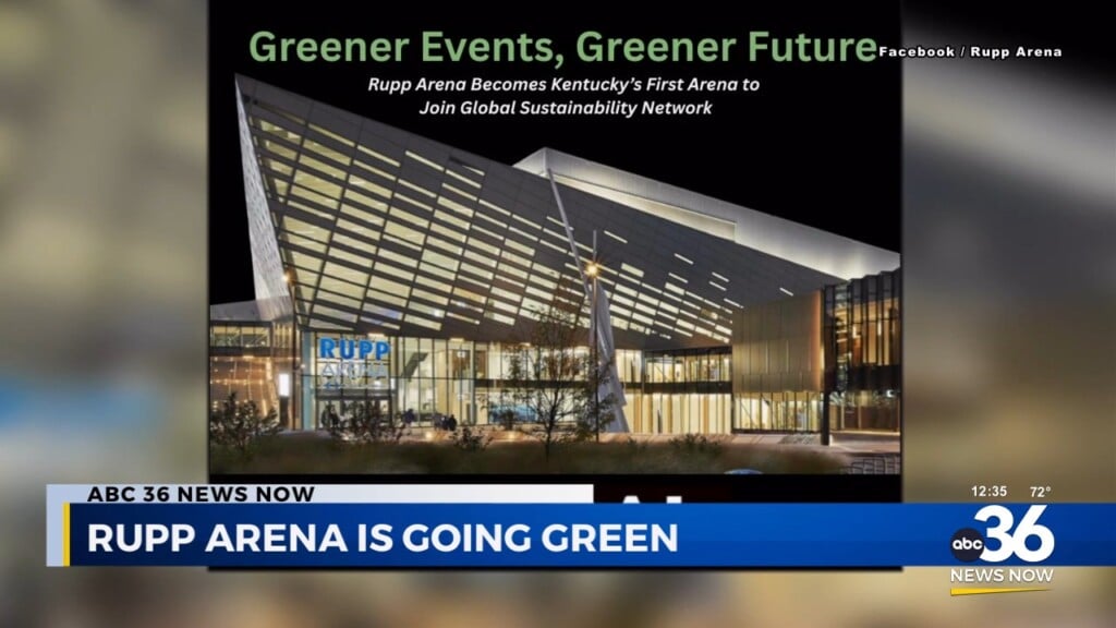 Rupp Arena Is Going Green!
