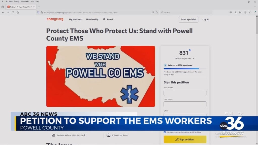 Under Fire E.m.s. Workers Get Support From Petitioners