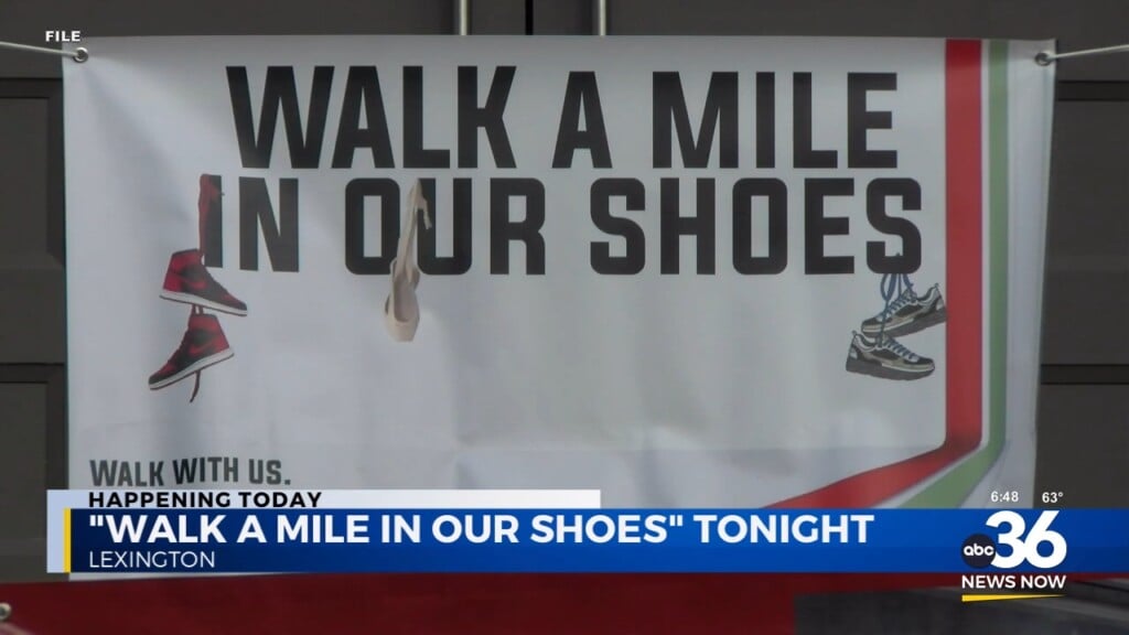 Details On The "walk A Mile In Our Shoes" Event