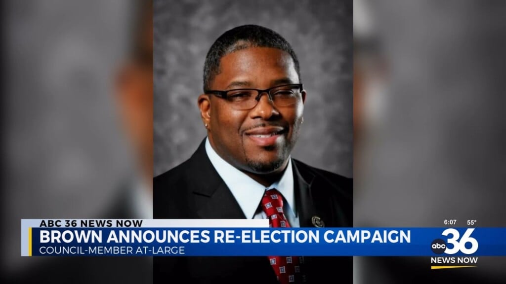 Council Member At Large James Brown Announces Campaign For Re Election
