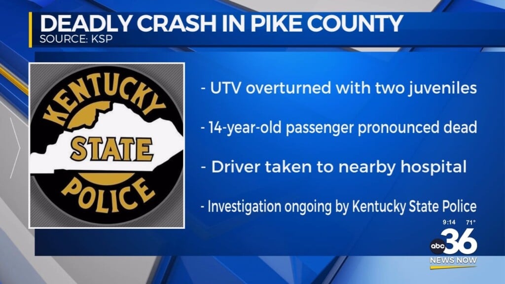 Deadly Crash In Pike County