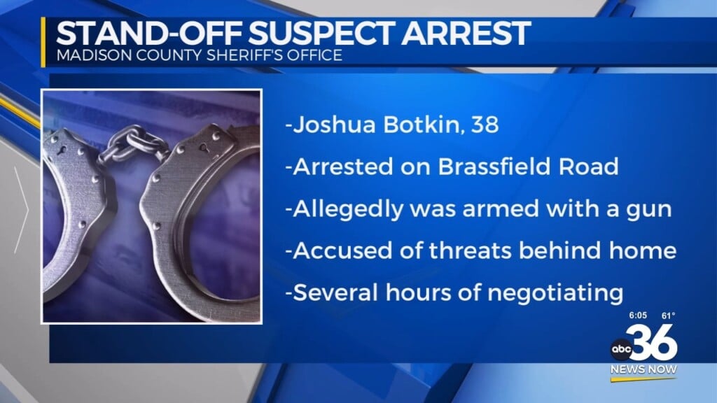 Suspect In Custody Following Stand Off With Deputies