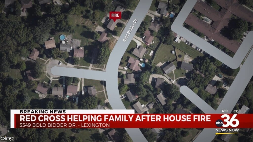 Family Displaced By Overnight House Fire