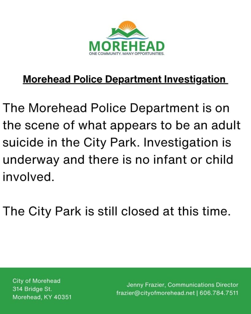 Morehead Police Department Facebook Page