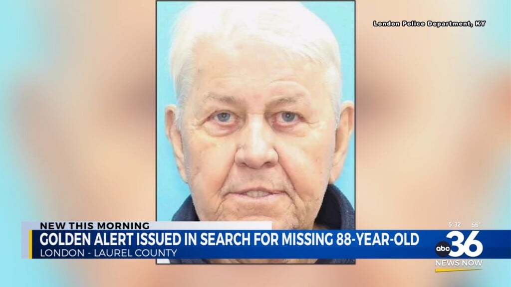Golden Alert Issued For Missing Man Last Seen In Laurel County