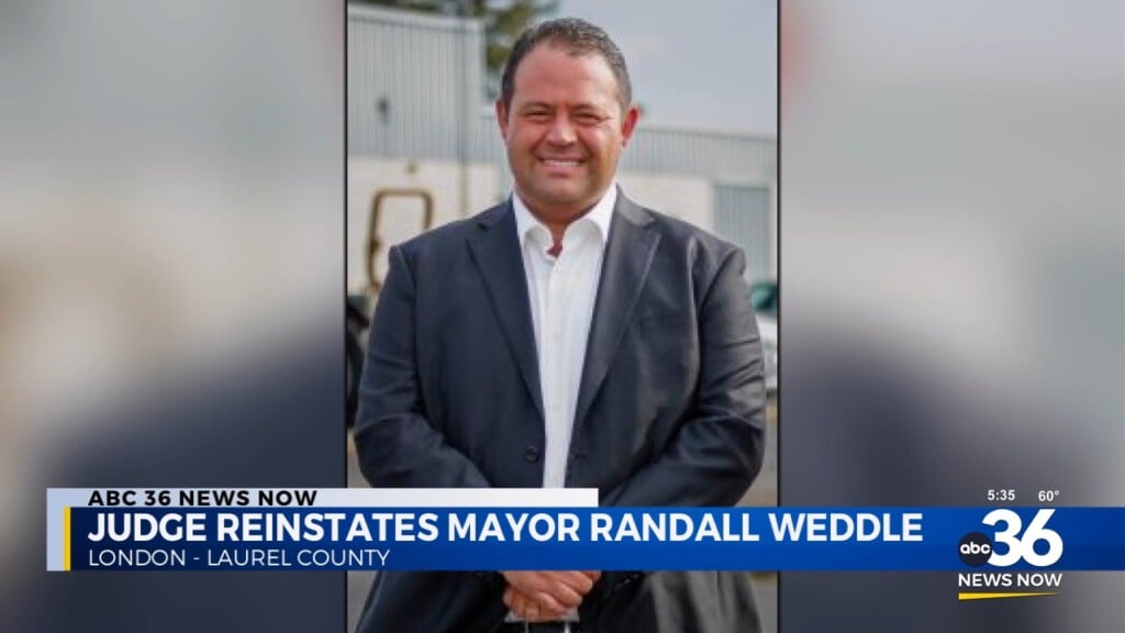 Laurel County Judge Reinstates Randall Weddle As Mayor Of London