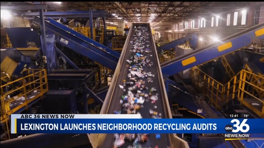 Lexington Launches Recycling Audits