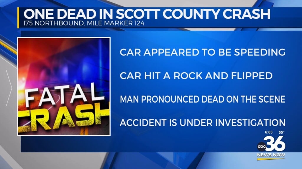 Crash On I 75 Leaves One Person Dead