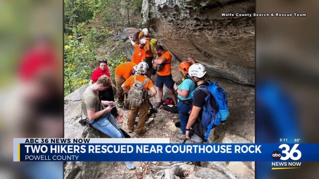 Two Hikers Rescued Near Courthouse Rock In Powell County