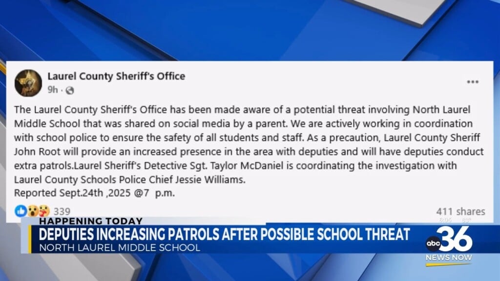 Middle School Sees Increased Police Presence