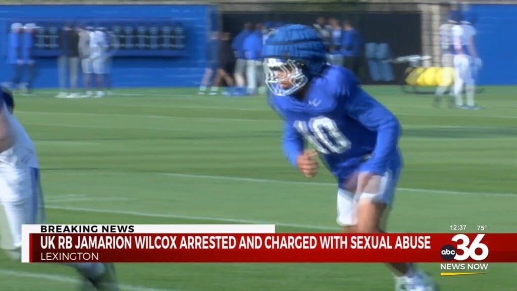 U.k. Running Back Arrested For Sexual Abuse