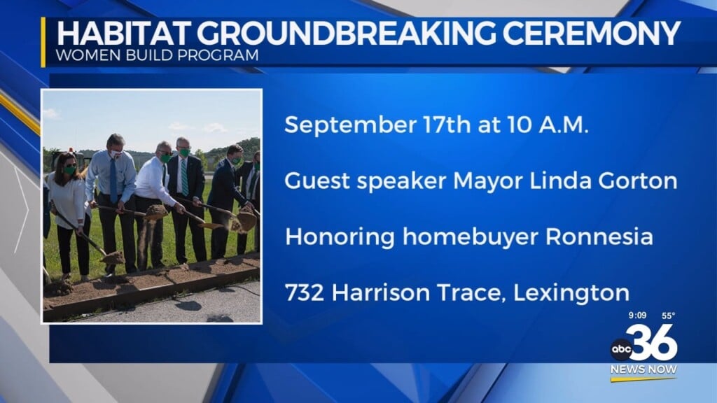 Habitat's Women Build Program Has An Upcoming Groundbreaking Ceremony