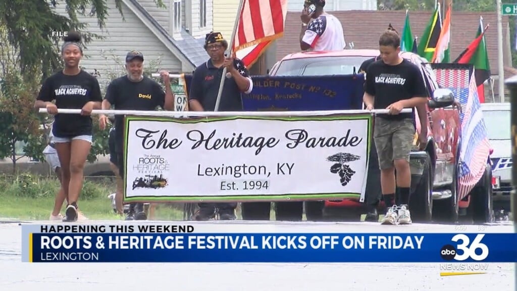 Details On Lexington's Annual 'roots & Heritage' Festival