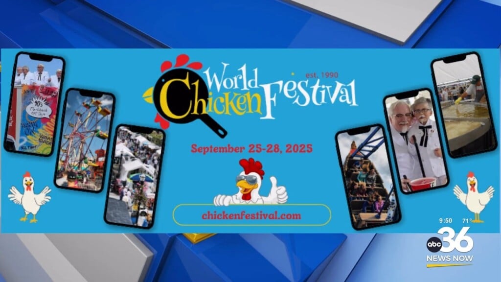 World Chicken Festival Kicks Off Next Week