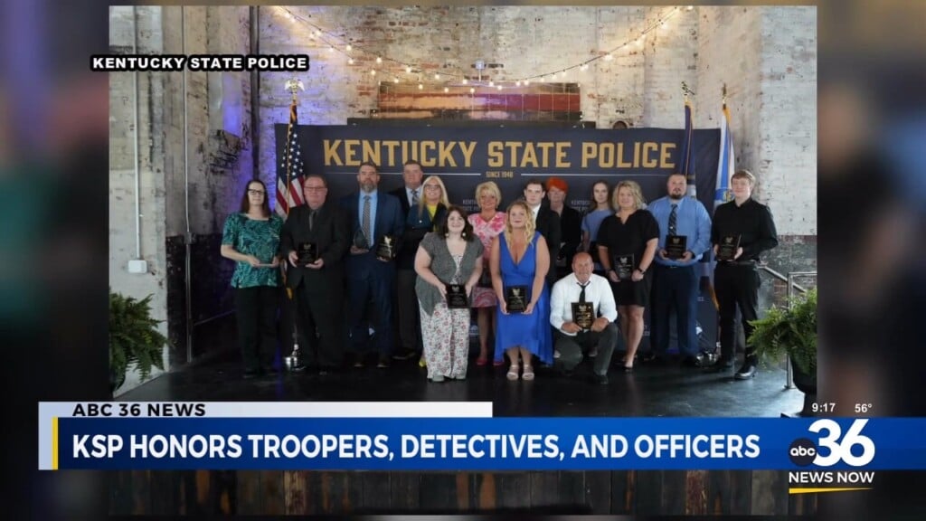 Ksp Honors Troopers, Detectives And Officers