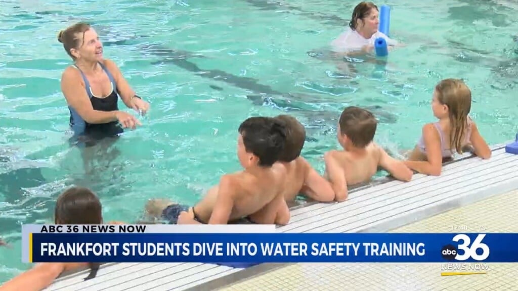 Elementary Students Take Water Safety Training Swimmingly!