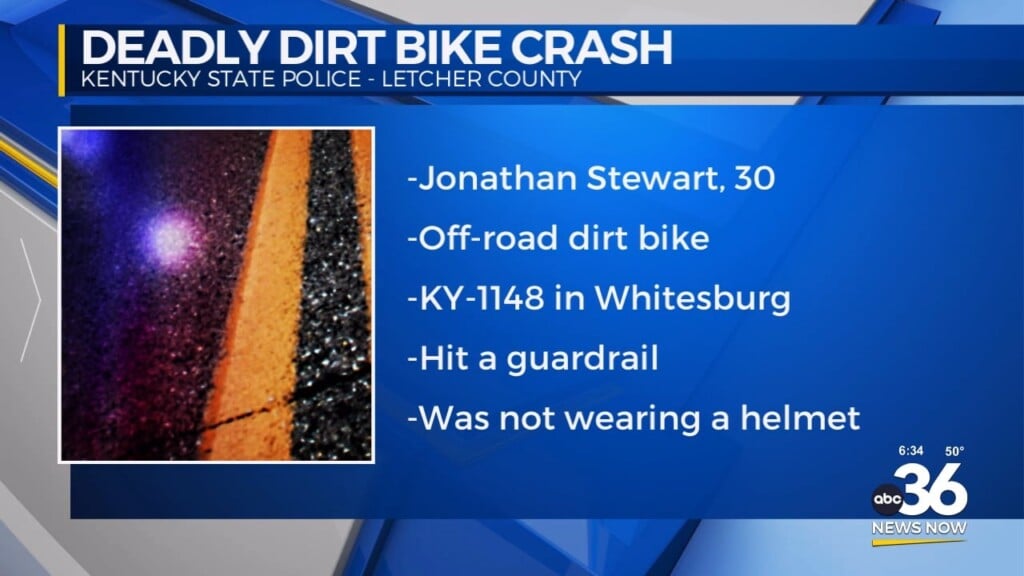 Man Dies In Dirt Bike Crash