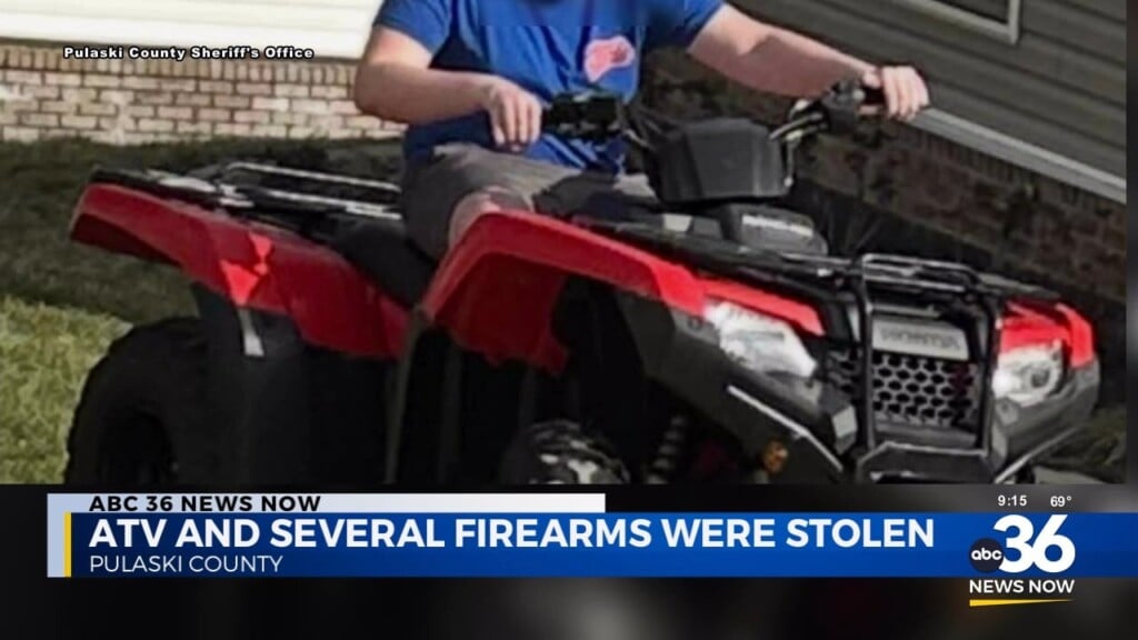 Several Firearms And An Atv Stolen In Pulaski County