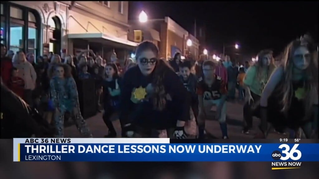 Thriller Dance Lessons Now Underway